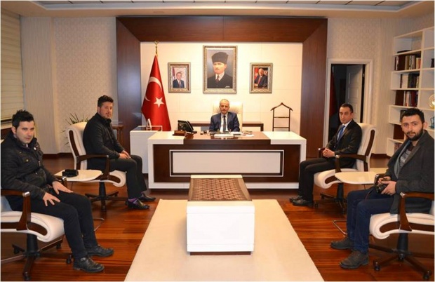 tsyd, muhammet bayraktar, bartın, temsilci, vali ziyaret, vali nusret dirim ziyaret,