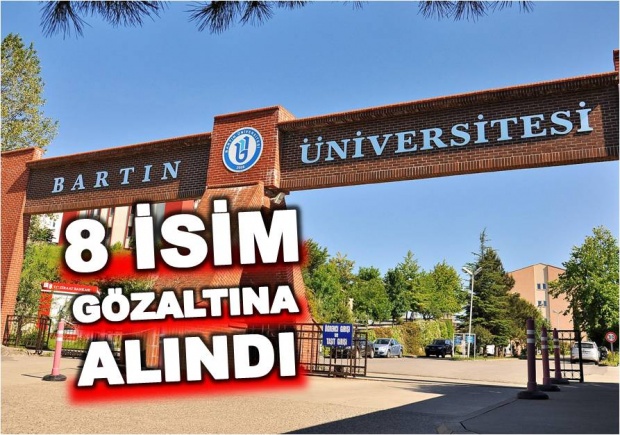 bartın üniversitesi, fetö, operasyon, gözaltı,