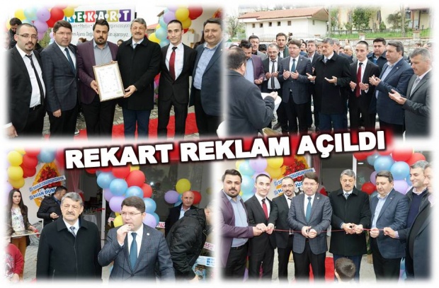 rekart reklam, açılış, hakan yurtseven, soner yürekli, çağdaş soydan,