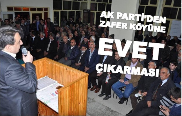 ak parti, bartın, hüseyin manav, zafer köyü, referandum,