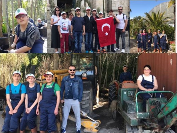 bartın özel eğitim iş uygulama merkezi okulu, umut özel eğitim bartın, portekiz, erasmus,