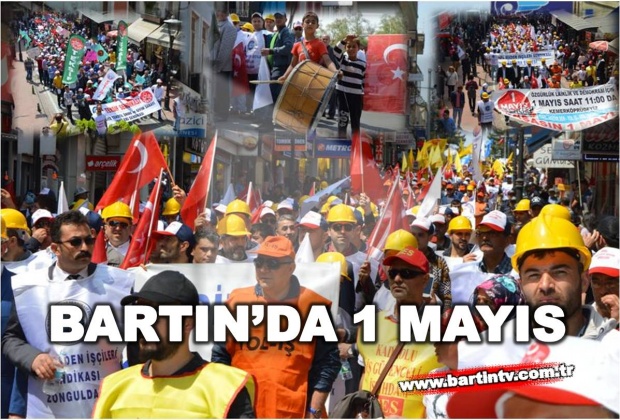 1 mayıs, 1 mayıs bartın, il emniyet müdürü isa aydoğdu, polis 1 mayıs, bartın polisi,  1 mayıs kutlama bartın