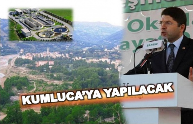 yılmaz tunç, ak parti bartın milletvekili yılmaz tunç, kumluca atıksu arıtma tesisi, bartın kumluca atıksu arıtma, bartın kumluca