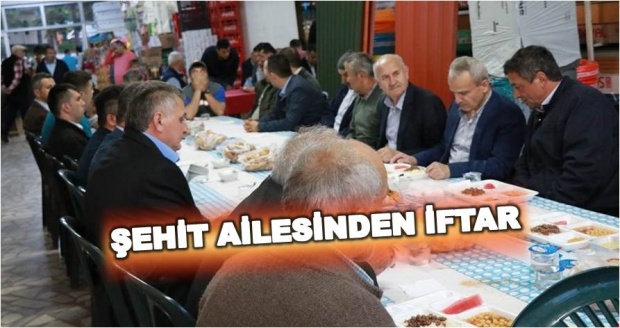 şehit uzman çavuş uğur akyer, şehit ailesi iftar, bartın şehit ailesi iftar
