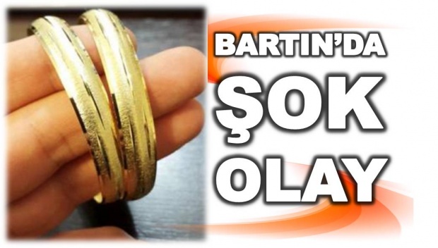 bartın, sahte altın, sahte bilezik