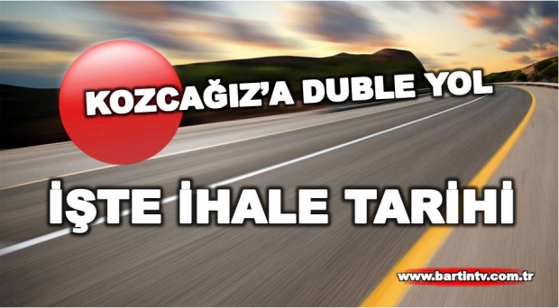 kozcağız, kozcağız duble yol, kozcağız yol, mustafa karaman, kozcağız belediye başkanı mustafa karaman, ak parti bartın milletvekili yılmaz tunç, yılmaz tunç