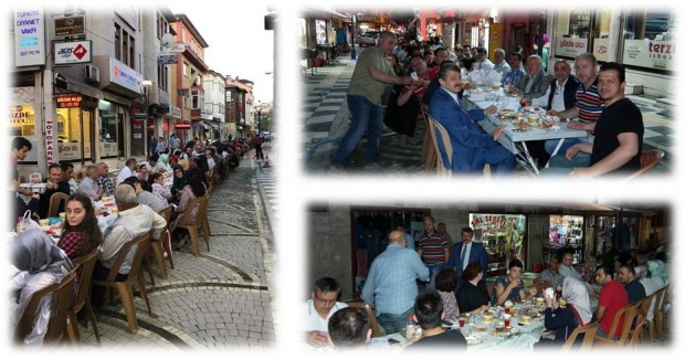 bartın, aşağı cami sokak, şadırvan, esnaf, iftar