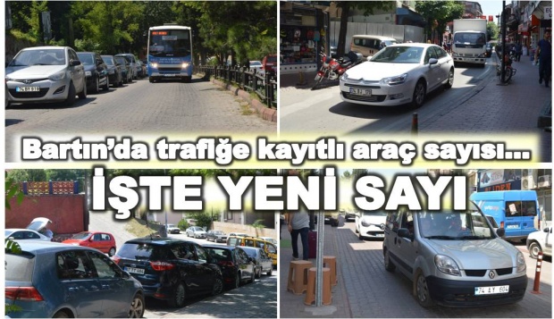 araç sayı, trafiğe kayıtlı araç, bartın, zonguldak, karabük, tüik