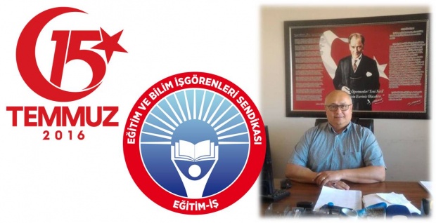 eğitim iş sendikası, bartın, eğitim iş, ender yeğen, 15 temmuz