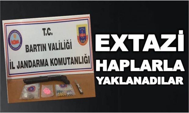 bartın, jandarma, extazi, hap, uyuşturucu