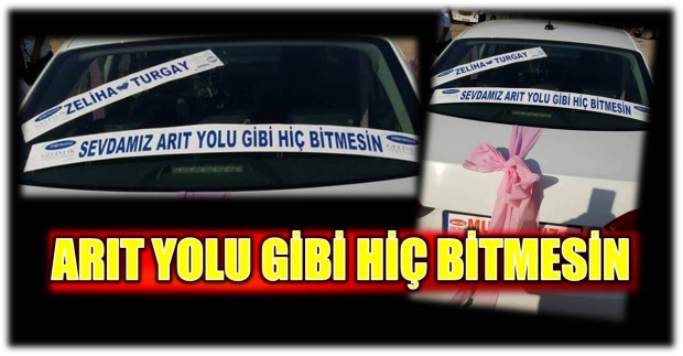 arıt, arıt yolu, sevdamız arıt yolu gibi hiç bitmesin, bartın, gelin, damat, düğün, gelin arabası