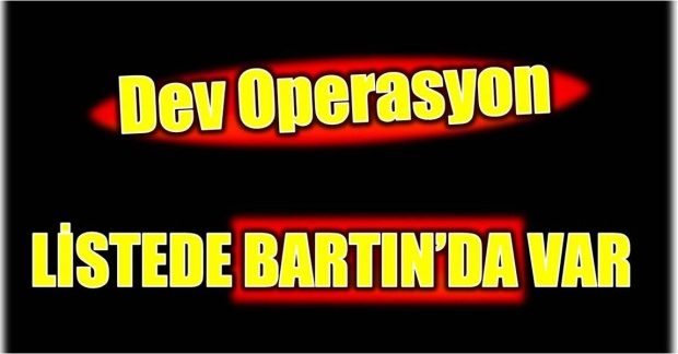 bartın, operasyon, içişleri, bakanlık, bartın