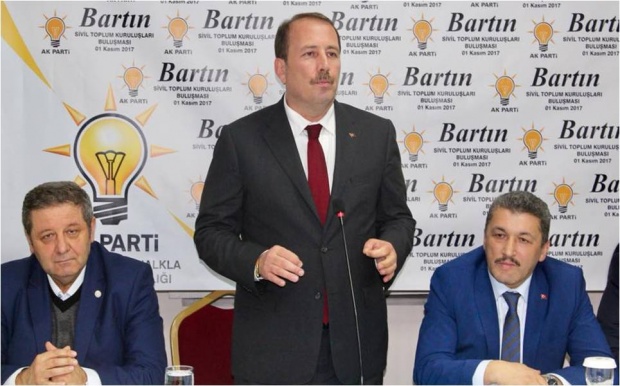 ak parti, harun karacan, turhan kalaycı, bartın, bartın ak parti, bartın haberleri, 
