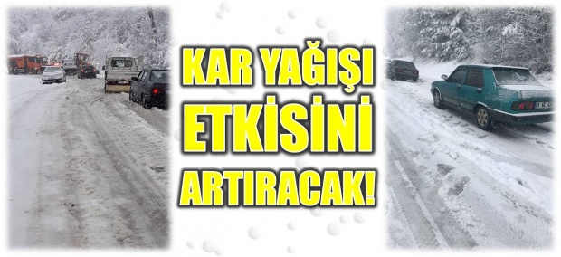 kar, kar yağışı, bartın, zonguldak, karabük, kastamonu, sinop, don, buzlanma, dikkat, bartın haber, haber bartın