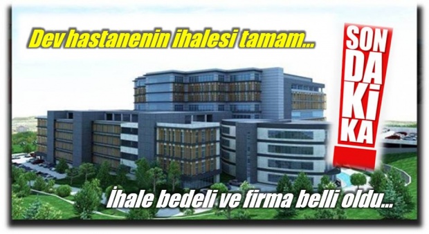bartın, hastane, ihale, 400 yataklı şehir hastanesi, ederay inşaat, gökyol inşaat, bartın hastane, şehir hastanesi, bartın
