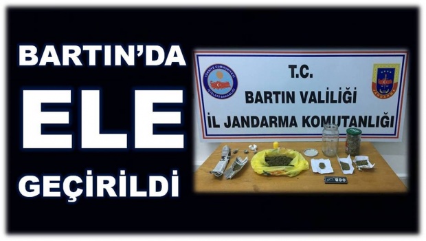 bartın, uyuşturucu, jandarma, operasyon