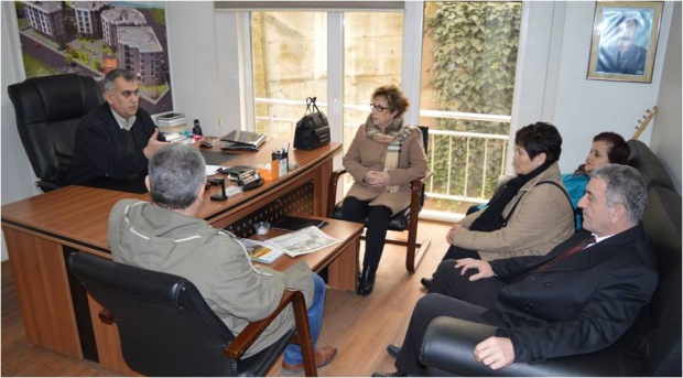 ilknur erkan, chp, bartın, il başkanı, chp bartın, bartın tv, ziyaret, ercan aydın, radyo b, bartın 74 haber