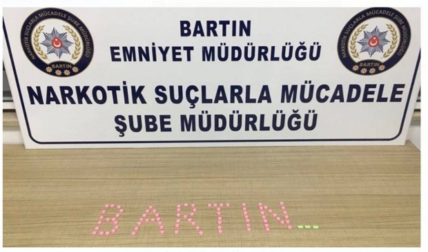 bartın, uyuşturucu, emniyet, operasyon, ecstacy, tutuklama, bartın emniyet 