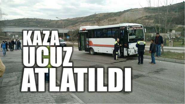 inkumu, halk otobüsü, kaza, çimento kavşağı, bartın kaza, kaza haberleri, bartın haberleri, bartın tv