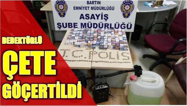 hırsızlık, soygun, bartın, dedektör, tekel, kablo, mazot, bartın tv