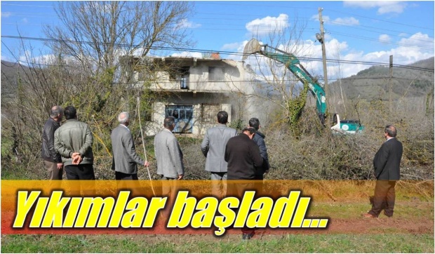 abdipaşa, yaşar dönmez, belediye başkanı, bartın abdipaşa, kirazlık, baraj, kirazlık barajı, yıkım, yıkım çalışması, bartın haber, bartın tv, bartın haberleri