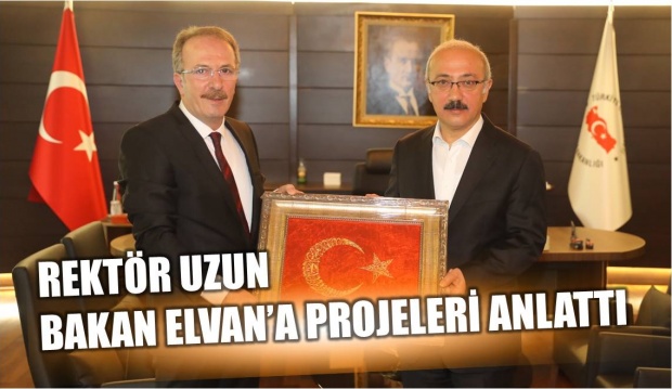 bartın üniversitesi, rektör orhan uzun, kalkınma, kalkınma bakanı, lütfi elvan, ziyaret, bartın haber, üniversite haber, rektör haber, bartın haberleri
