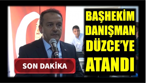 abdullah, abdullah danışman, bartın, bartın tv, bartın haber, haber bartın, bartın devlet hastanesi, başhekim, atama, düzce