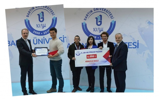 bartın üniversitesi, arge, arge pazarı, rektör orhan uzun, vali nusret dirim, proje, ödül