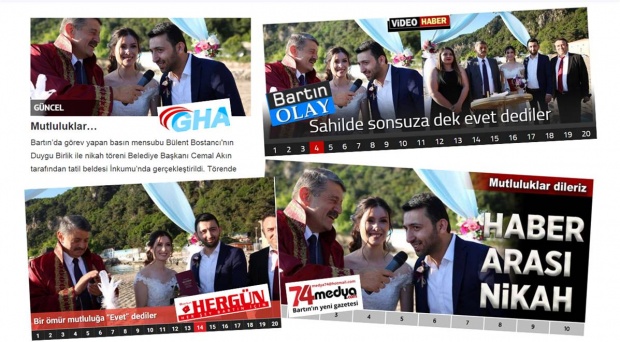bülent bostancı, duygu birlik, nikah, inkumu, kumsal, kumsalda nikah, bartın tv, bartın 74 haber gazetesi, bartın olay, bartın hergün, 74medya, gündem haber ajansı, gazeteci, nikah akdi, nikah töreni, bartın haber, bartın haberleri, bülent bostancı haber,