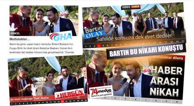 bülent bostancı, duygu birlik, nikah, inkumu, kumsal, kumsalda nikah, bartın tv, bartın 74 haber gazetesi, bartın olay, bartın hergün, 74medya, gündem haber ajansı, gazeteci, nikah akdi, nikah töreni, bartın haber, bartın haberleri, bülent bostancı haber,