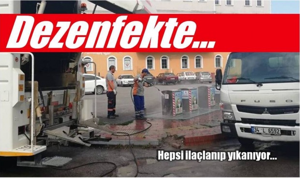 bartın, belediye, dezenfekte, konteyner, ilaçlama, cemal akın, bartın belediyesi, bartın haber, bartın tv, bartın haberleri, belediye haberleri