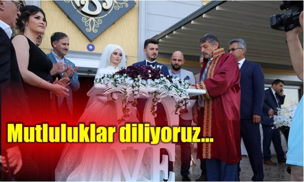 rukiye durmuş, naci durmuş, kübra durmuş, ebru demirkesen, hasan demirkesen, alper demirkesen, cemal akın, nikah, as kongre, bartın, düğün, nikah töreni, çift, evlilik, bartın tv, aba medya