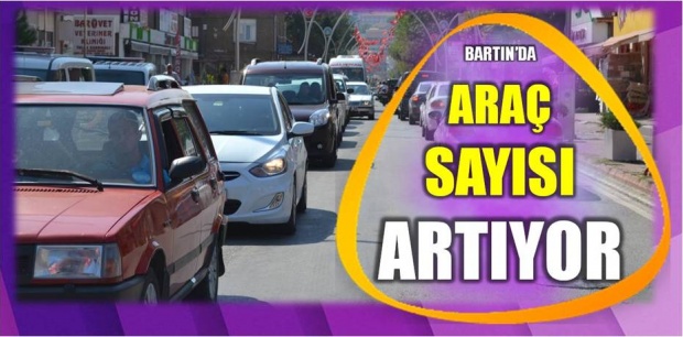 tüik, araç sayısı, bartın, zonguldak, karabük, otomobil, bartın haber, bartın haberleri, bartın tv