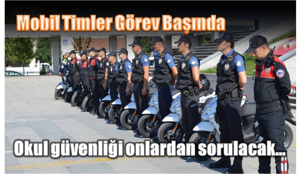 mobil, mobil tim, mobil timler, bartın, okul, okul güvenliği, polis, nusret dirim, ogün vural, emniyet, bartın emniyet, polis, bartın polis 