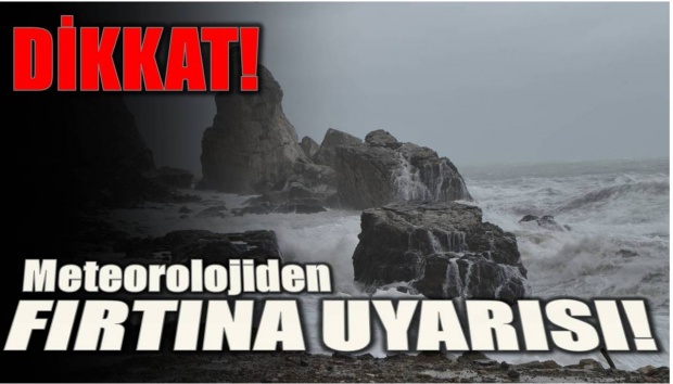 meteoroloji, hava, hava durumu, bartın, fırtına, uyarı