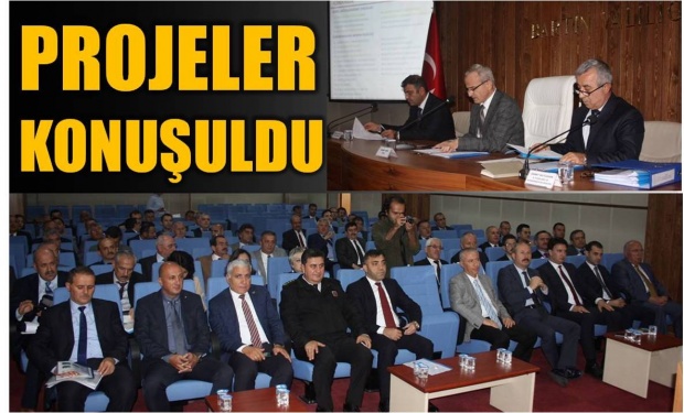 bartın, valilik, il koordinasyon, kurul, toplantı, proje, yatırım