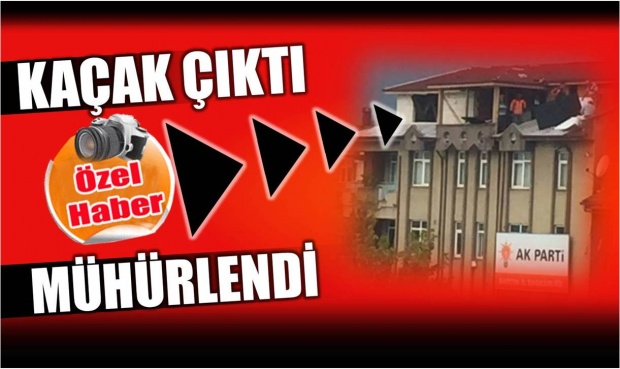bartın, kaçak yapı, inşaat, mühür