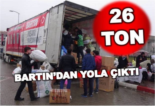 İHH, bartın, halep, yardım,