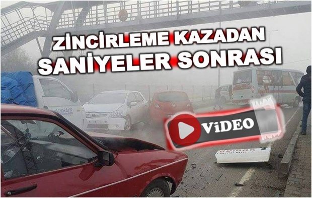zincirleme kaza,