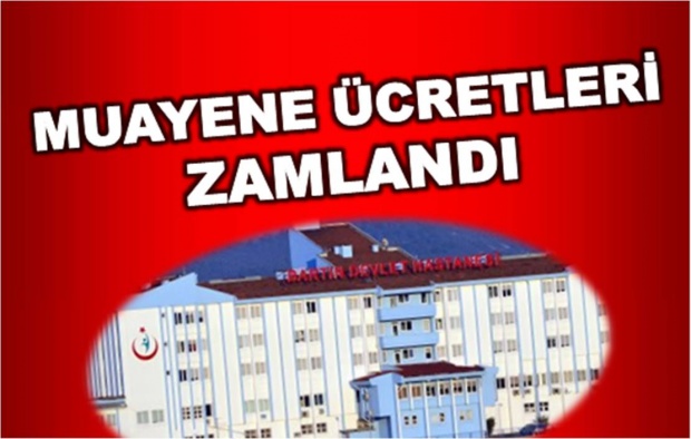 muayene, zam, ücret,