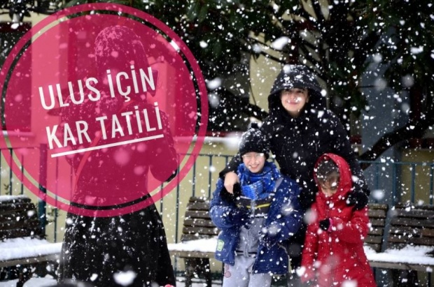 ULUS, KAR TATİLİ,