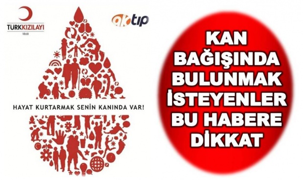kan bağışı, aktıp, kızılay,