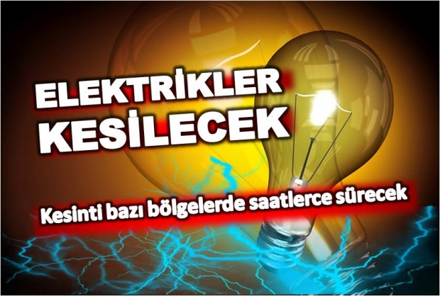 elektrik kesintisi, bartın,