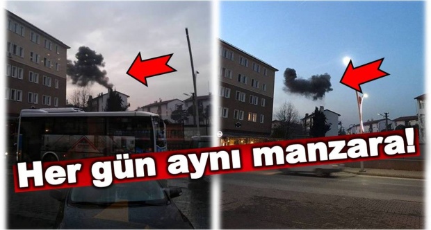 bartın hava kirliliği, baca dumanı, doğalgaz çalışması, bartın haber, bartın tv, bartın tv whatsapp ihbar hattı,